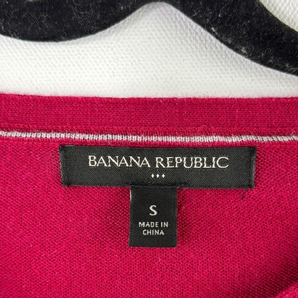 Banana Republic Factory Women's Raspberry Cardigan Sweater - Picture 2 of 8
